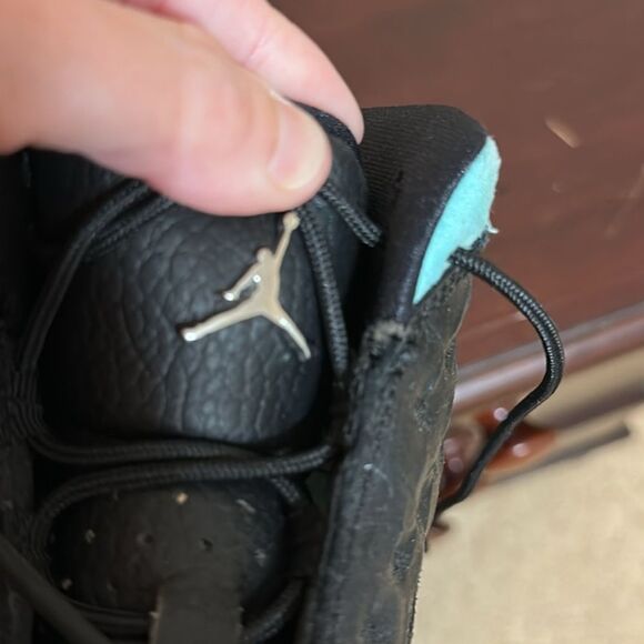 Youth 4Y JORDAN 13 RETRO GS 'ISLAND GREEN' - Picture 6 of 7